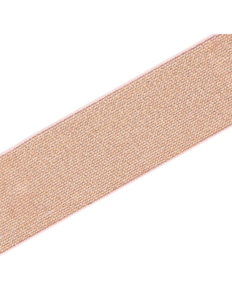 Elastic Color gold or pink 50 mm