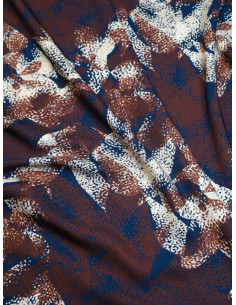 Bree Viscose Twill Fabric - Rust 2