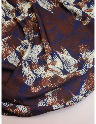 Bree Viscose Twill Fabric - Rust