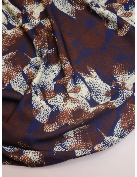 Bree Viscose Twill Fabric - Rust
