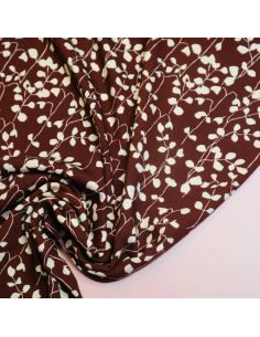 Goya viscose twill fabric - Rust