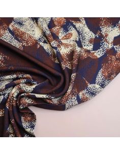 Bree Viscose Twill Fabric - Rust
