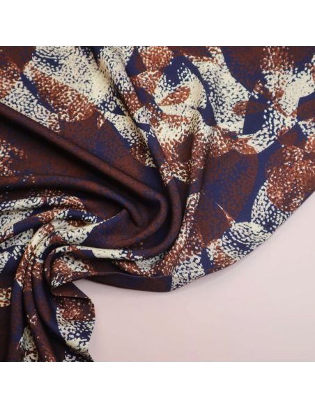Bree Viscose Twill Fabric - Rust