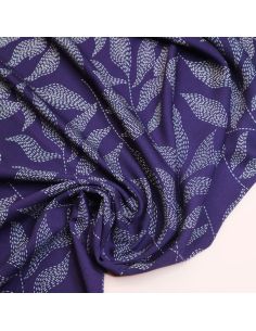 Lulu viscose twill fabric - Indigo