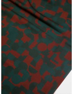 Viscose twill fabric - Geomania 2