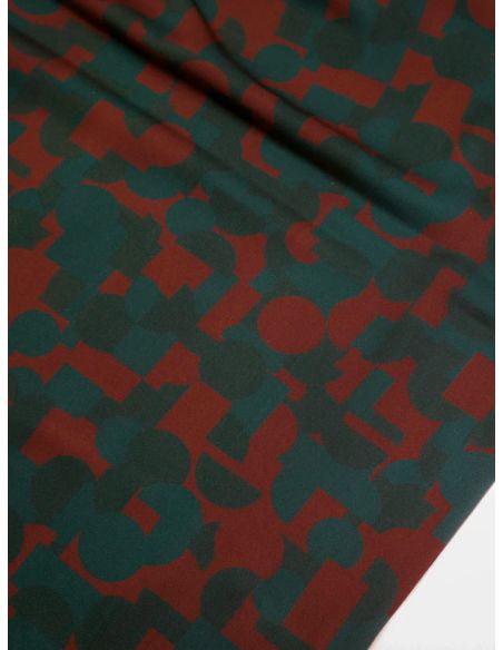 Viscose twill fabric - Geomania