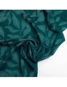 Lulu viscose twill fabric - Pine green