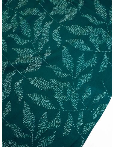 Lulu viscose twill fabric - Pine green