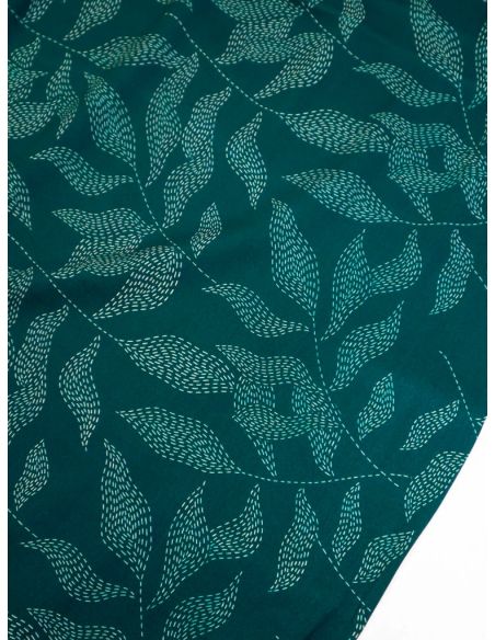 Lulu viscose twill fabric - Pine green