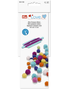 Mini pompom maker