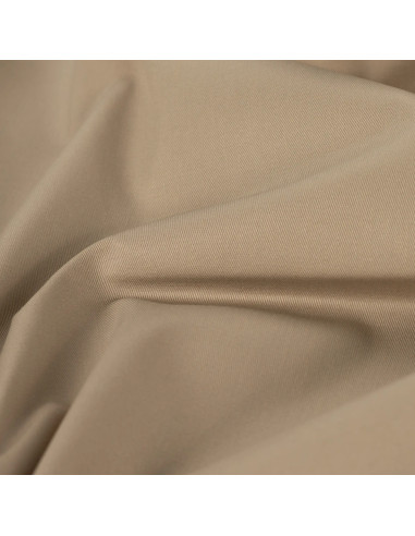 Tissu twill toile de travail - Taupe