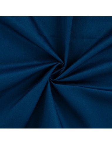 Petrol blue twill work fabric