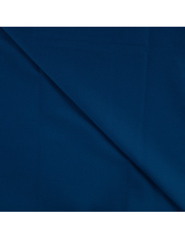Petrol blue twill work fabric