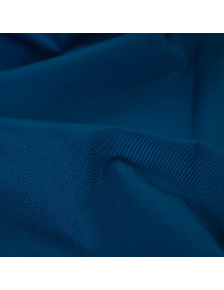 Petrol blue twill work fabric