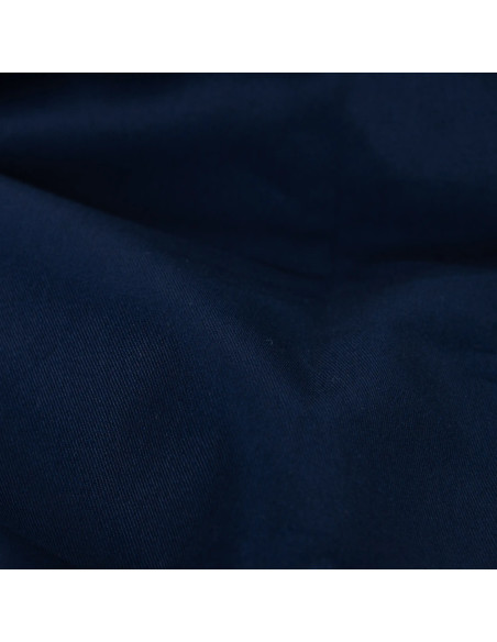 Tissu twill toile de travail - Bleu marine