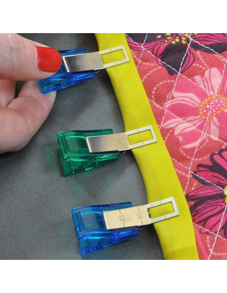 Magic fabric clips set of 6