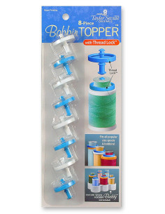 Spool holder for thread bobbins