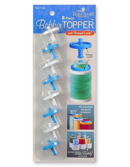 Spool holder for thread bobbins