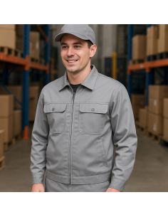 Twill workwear fabric - Gray 2