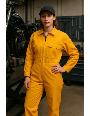 Twill work canvas fabric - Yellow