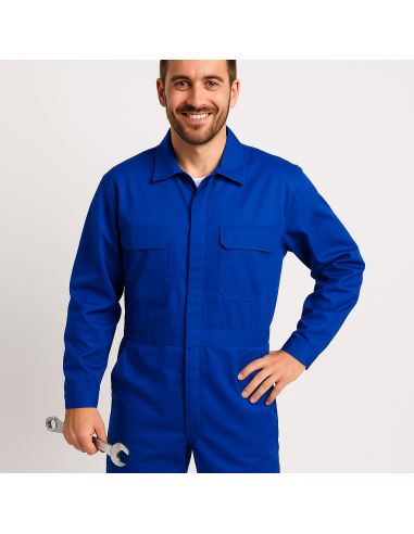 Twill workwear fabric - Royal blue