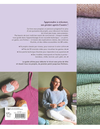Book: I Learn to Knit in 16 Projects