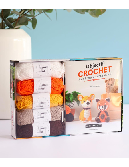 Crochet Kit - My First 3 Amigurumis