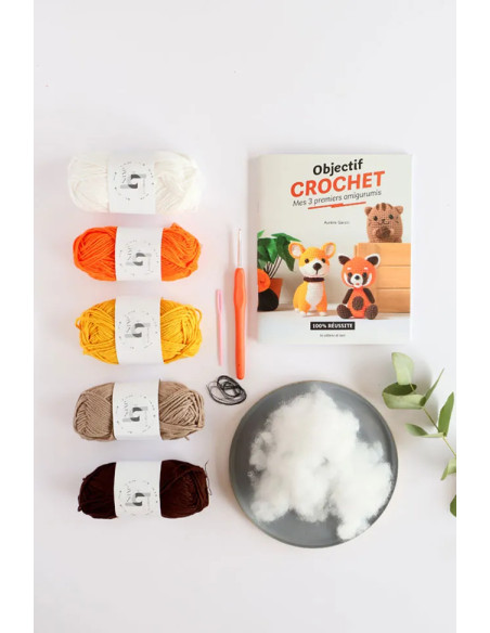 Coffret objectif crochet - Mes 3 premiers amigurumis