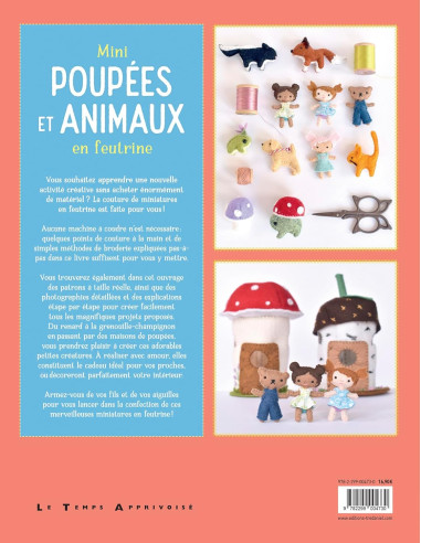 Book of Mini Dolls and Felt Animals