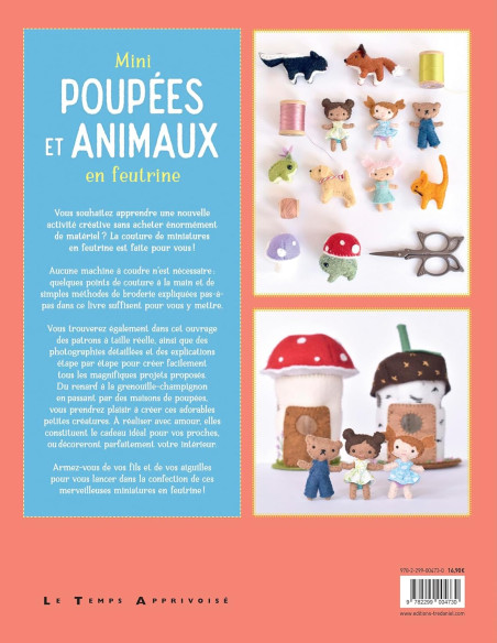 Book of Mini Dolls and Felt Animals