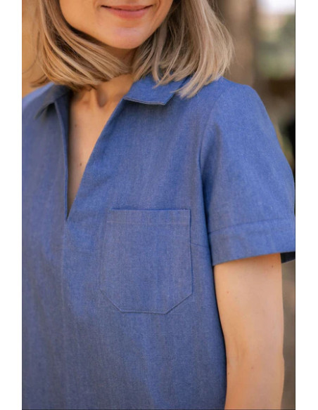 Amber Blouse and Dress Pattern - Joli Lab