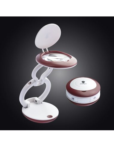 LED YoYo Daylight Magnifying Glass