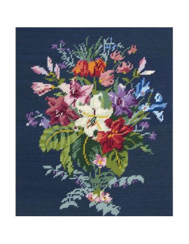 Pénélope DMC Canvas Kit - Bouquet