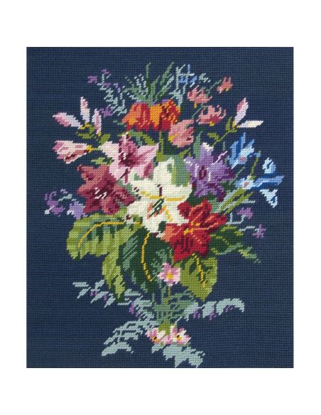 Pénélope DMC Canvas Kit - Bouquet