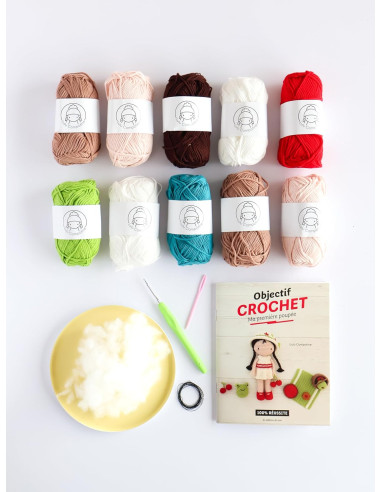 Coffret objectif crochet - Ma première poupée