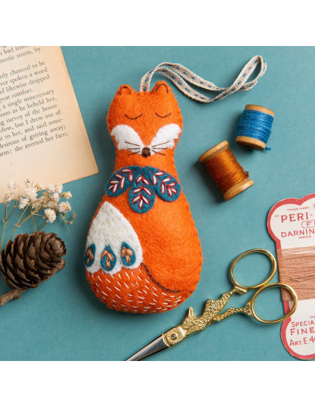 Mini felt kit - Folk Fox