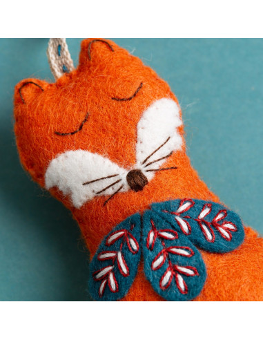 Mini felt kit - Folk Fox
