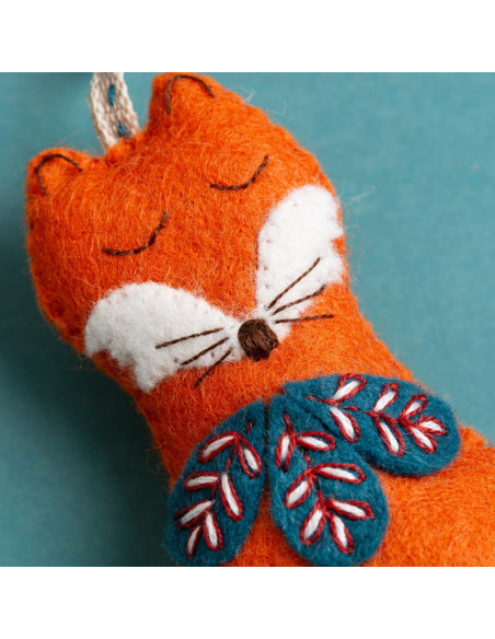 Mini felt kit - Folk Fox