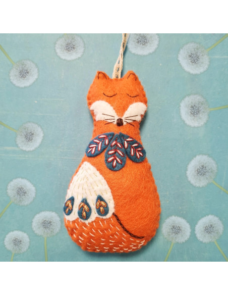 Mini felt kit - Folk Fox