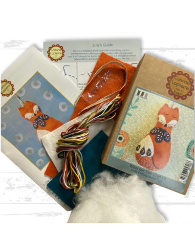 Mini felt kit - Folk Fox