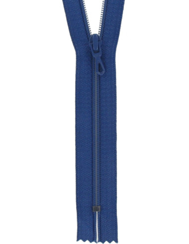 Nylon zipper - Bugatti blue