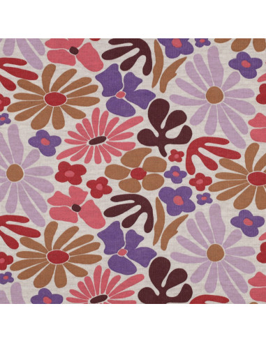 Seventies sweat fabric - Beige