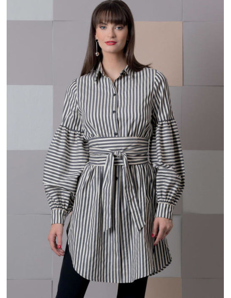 Top and belt pattern - Vogue 9299