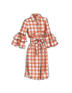 Top and belt pattern - Vogue 9299 2