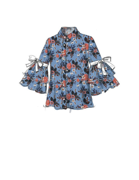 Top and belt pattern - Vogue 9299