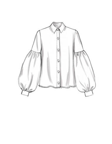 Top and belt pattern - Vogue 9299