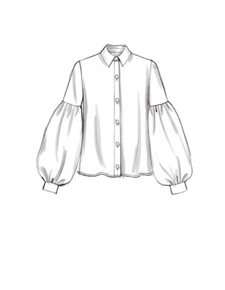 Top and belt pattern - Vogue 9299