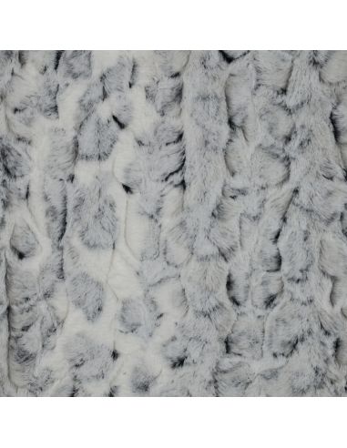 Faux fur fabric - Snow Lynx