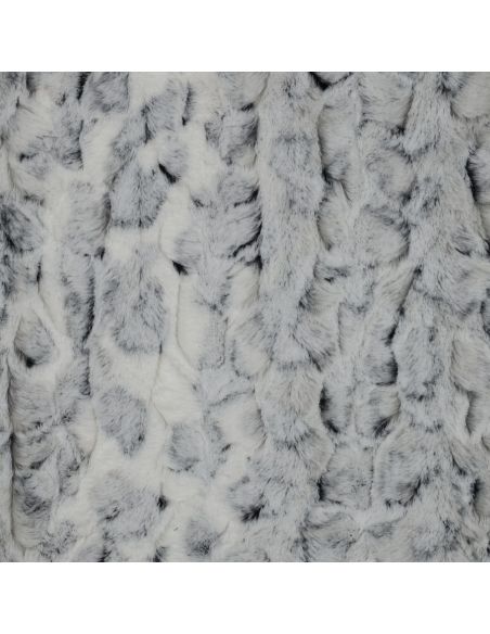 Faux fur fabric - Snow Lynx