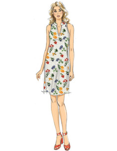 Dress pattern - Butterick 6551 2